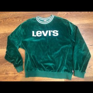 Vintage Levi’s velour sweater